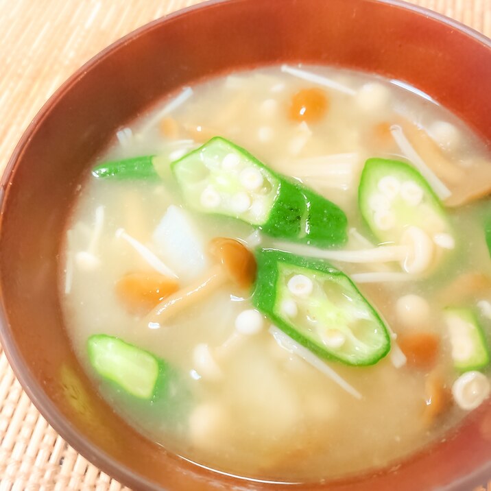 糖質が気になったら ネバネバ食材たっぷりのお味噌汁 レシピ 作り方 By にゃんぺこ 楽天レシピ 糖質が気になったら ネバネバ食材たっぷりのお味噌汁 レシピ 作り方 By にゃんぺこ 楽天レシピ